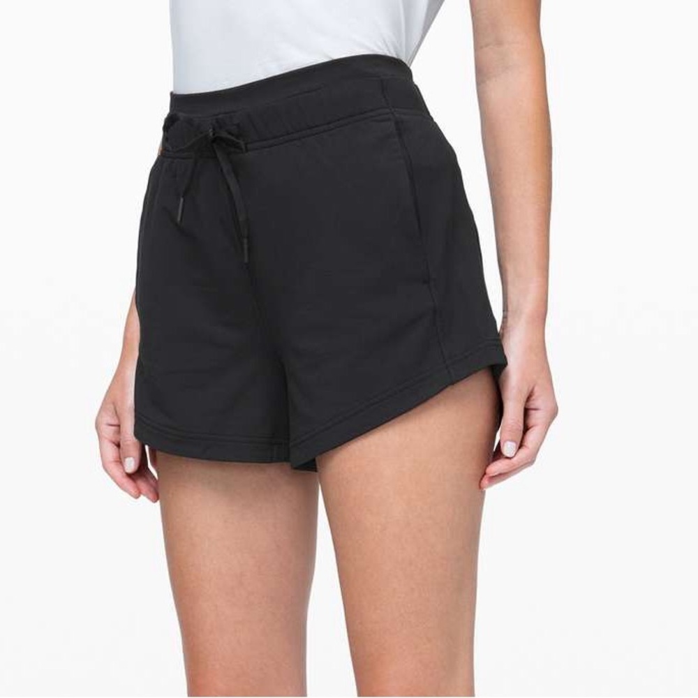 Lululemon high waisted inner glow shorts 3” modal